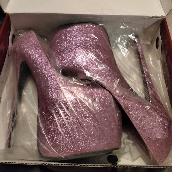 Koi Couture Shoes - Platform stilettos.